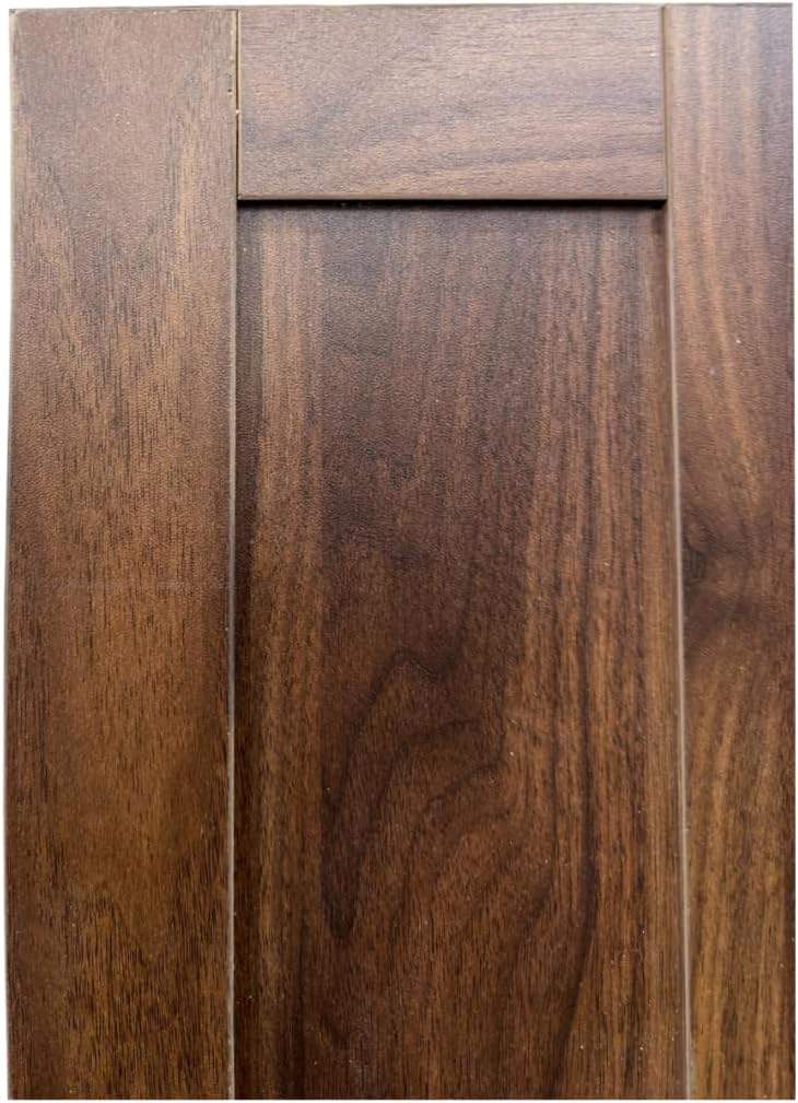 Walnut Rolling Pull Out Pantry Cabinet
